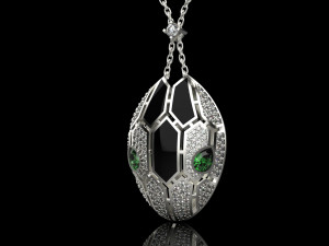 Pendant Snake 2938 Modèles 3D en vedette