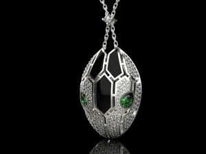 Pendant Snake 2938 3D Print Model