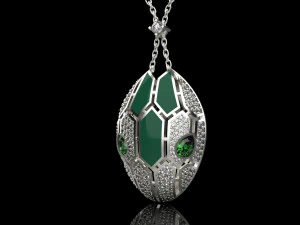 Pendant Snake 2938 3D Print Model