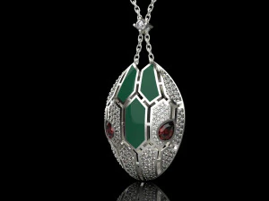 Pendant Snake 2938 3D Print Model