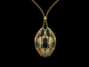 Pendant Snake 2938 Modèles 3D en vedette