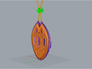 Pendant Snake 2938 Modèles 3D en vedette