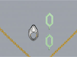 Pendant Snake 2938 Modèles 3D en vedette