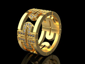 Кольцо 4269 3D Принт Модель