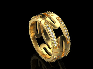 Ring 4304 3D Print Model