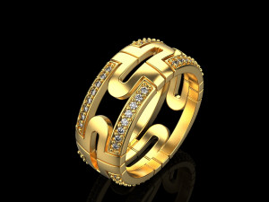 Ring 4304 3D Принт Модель