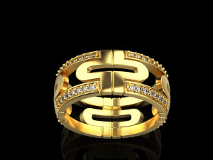 Ring 4304 3D Принт Модель