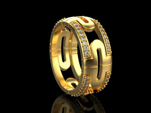 Ring 4304 3D Принт Модель