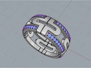 Ring 4304 3D Принт Модель