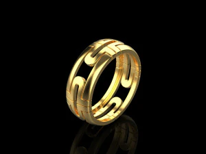 Кольцо 4304 3D Принт Модель