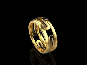 Ring 4304 3D Print Model