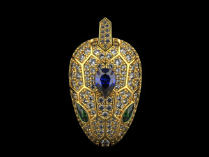 Pendant Snake 4954 3D 打印模型
