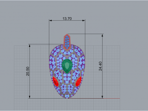 Pendant Snake 4954 3D 打印模型