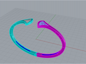 Bracelet 4955 3D 打印模型