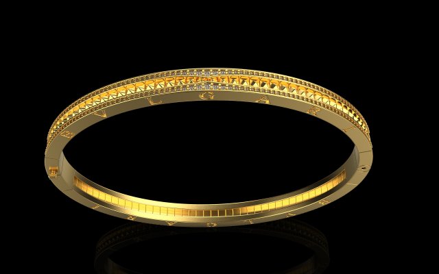 Bracelet 0048686 3Dプリントモデル .c4d .max .obj .3ds .fbx .stl .blend 