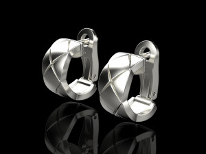 Earrings 1872 3D प्रिंट मॉडल