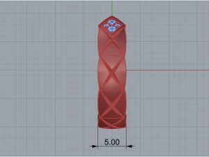 Ring 2185 3D Print Model