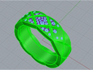 Ring 2264 3D Print Model