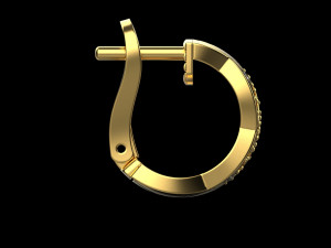 Earrings 2821 Modello di stampa 3D