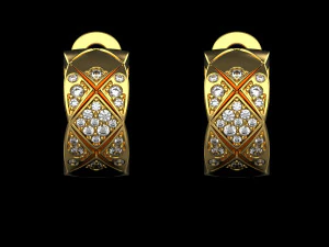 귀걸이 2821 3D 프린트 모델