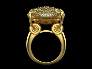 Ring 1231 3D Print Model