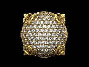 Ring 1231 3D Print Model