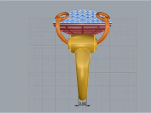 Ring 1231 3D Print Model