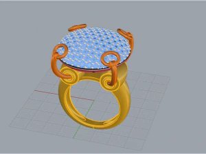 Ring 1231 3D Print Model