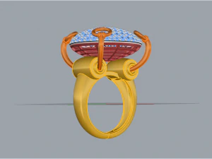 Ring 1231 3D Print Model