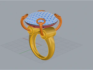 Ring 1231 3D Print Model
