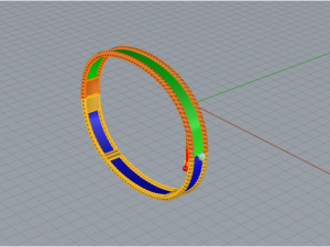 Bracelet 2881 3D 프린트 모델