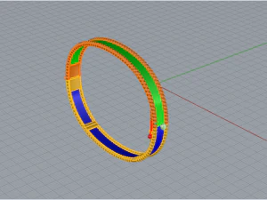 Bracelet 2881 3D Print Model