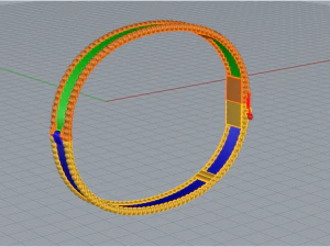 Bracelet 2881 3D Print Model