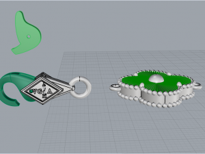 Bracelet flower 2941 3D 打印模型