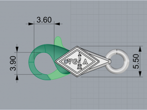 Bracelet flower 2941 3D 打印模型