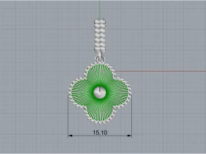 Earrings 2941 3D Print Model