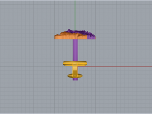 Earrings Gorgona 1772 Modelo de Impressão 3D