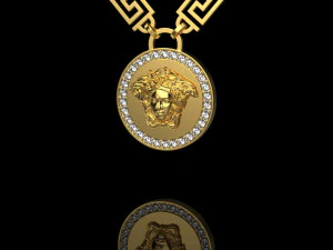 Pendente Gorgona 1823 Modello di stampa 3D