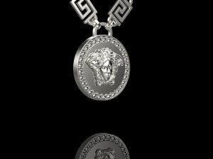 Pendant Gorgona 1823 3D Принт Модель