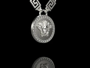 Pendant Gorgona 1823 3D Print Model