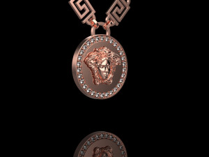 Pendant Gorgona 1823 3D Принт Модель
