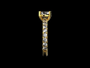 Engagement Ring 1 3D प्रिंट मॉडल