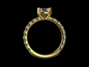 Engagement Ring 1 3D प्रिंट मॉडल