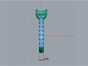 Engagement Ring 1 3D Print Model