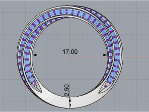 Ring 3 3D Print Model