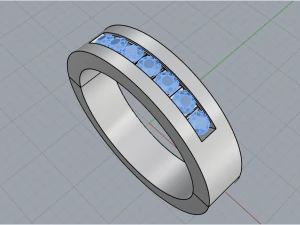 戒指1772 3D 打印模型