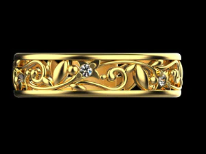 Ring 1775 3D Print Model