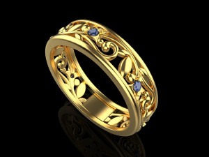 Ring 1775 3D 프린트 모델