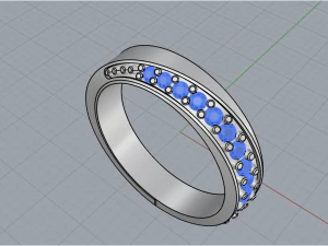 戒指1776 3D 打印模型