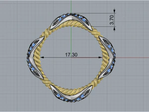 Ring 1778 3D Print Model